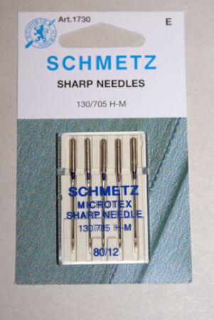 Microtex Sharp Needles - Size 80/12
