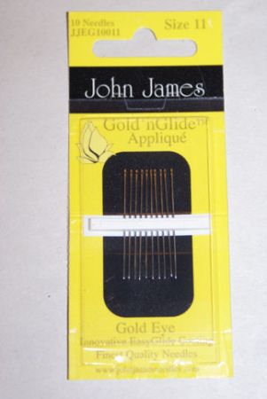 John James Goldn Glide Needles - Size 11