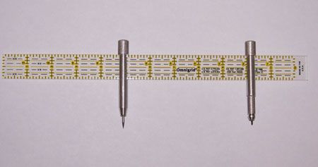 1" x 12" Omnigrid Ruler