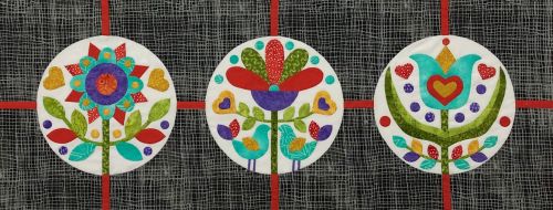 Easy Threesy-Hand Applique-6 hour