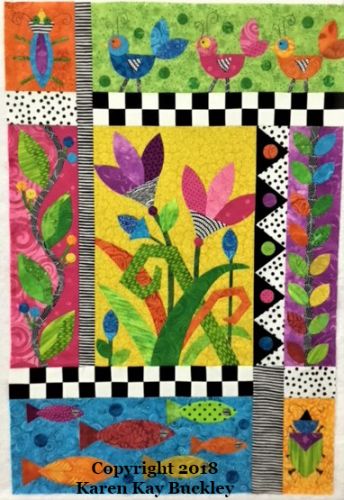 Wonderfully Whimsical-Machine Applique