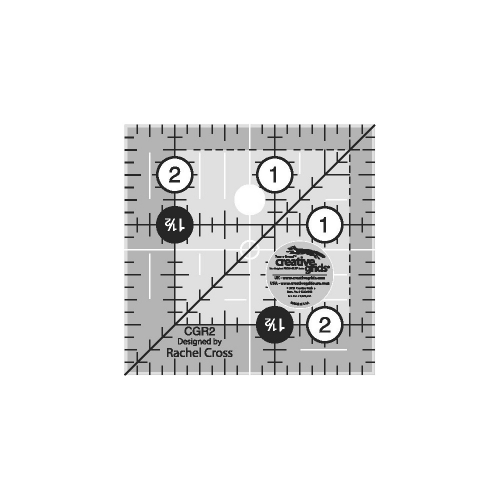 Non Slip Acrylic Quilting Ruler Set – Mrs Quilty