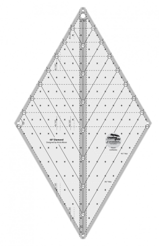 Creative Grids 60 Degree Diamond Ruler