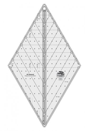 Creative Grids 60 Degree Diamond Ruler