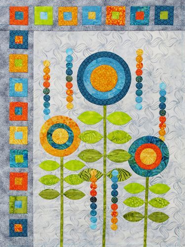 Circles Squared-Machine Applique